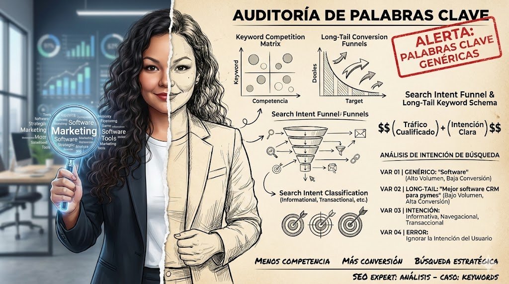 Guía de Palabras Clave: Long Tails, Intención de Búsqueda y Errores SEO Guía de Palabras Clave: Long Tails, Intención de Búsqueda y Errores SEO