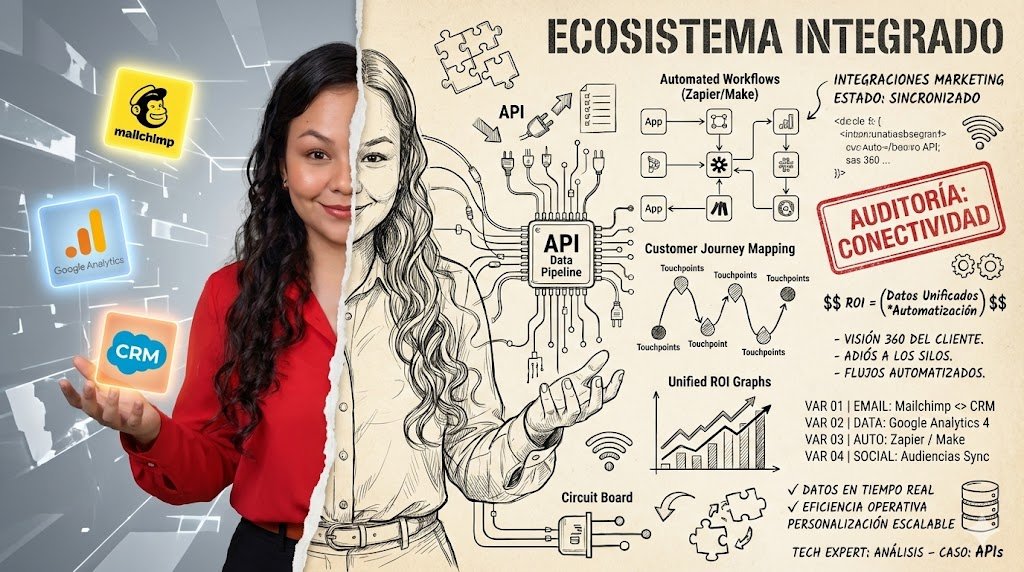 Integraciones de Marketing: Mailchimp, Analytics y Redes Sociales Integraciones de Marketing: Mailchimp, Analytics y Redes Sociales