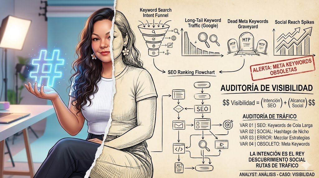 Diferencias Clave: Keywords vs. Meta Keywords vs. Hashtags Diferencias Clave: Keywords vs. Meta Keywords vs. Hashtags